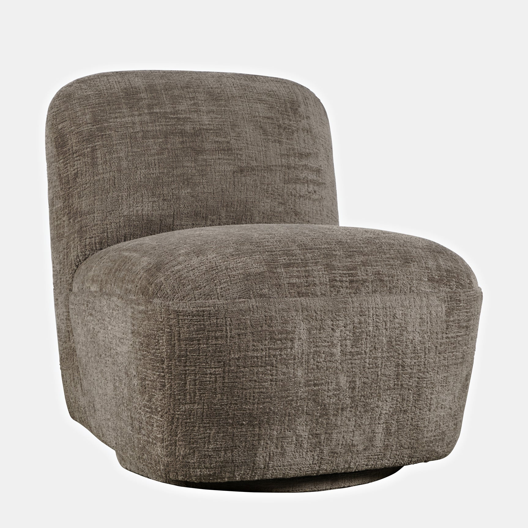 Josie Mink Swivel Accent Chair - Ornate Home