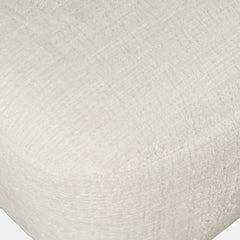 Josie Snow Swivel Accent Chair - Ornate Home