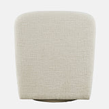 Josie Snow Swivel Accent Chair - Ornate Home