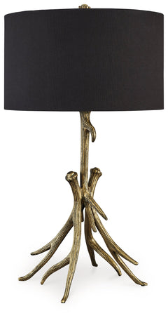Josney Antique Gold Finish Table Lamp - Ornate Home