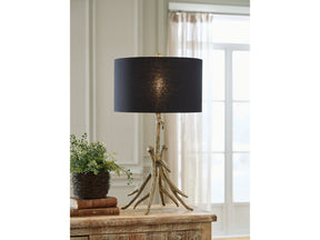 Josney Antique Gold Finish Table Lamp - Ornate Home