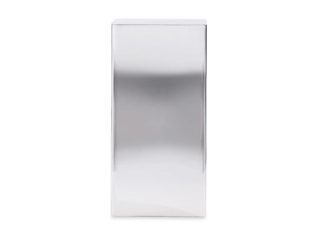 Joss Polished Stainless Steel Accent Table - Ornate Home