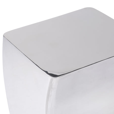Joss Polished Stainless Steel Accent Table - Ornate Home