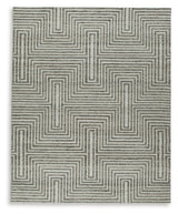 Jossen Ivory/Gray Large Rug (Online Special Price) - Ornate Home