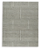 Jossen Ivory/Gray Large Rug - Ornate Home