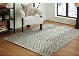 Jossen Ivory/Gray Medium Rug (Online Special Price) - Ornate Home