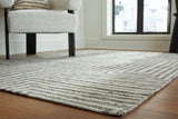 Jossen Ivory/Gray Medium Rug (Online Special Price) - Ornate Home