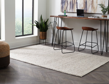 Jossick Cream/Taupe 7'8" x 10' Rug - Ornate Home