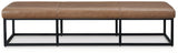 Joston Caramel Accent Bench (Online Special Price) - Ornate Home