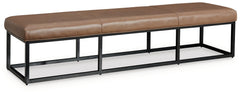 Joston Caramel Accent Bench - Ornate Home