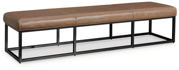 Joston Caramel Accent Bench - Ornate Home