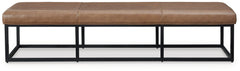 Joston Caramel Accent Bench - Ornate Home