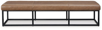 Joston Caramel Accent Bench - Ornate Home