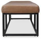 Joston Caramel Accent Bench - Ornate Home