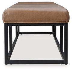 Joston Caramel Accent Bench - Ornate Home