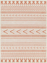 Jove Orange Outdoor Rug - Clearance - Ornate Home