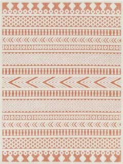 Jove Orange Outdoor Rug - Clearance - Ornate Home