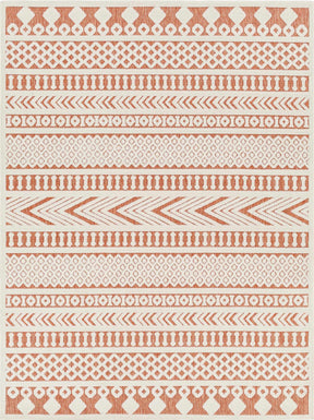 Jove Orange Outdoor Rug - Clearance - Ornate Home