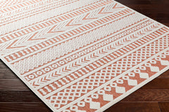 Jove Orange Outdoor Rug - Clearance - Ornate Home