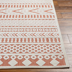 Jove Orange Outdoor Rug - Clearance - Ornate Home