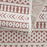 Jove Orange Outdoor Rug - Clearance - Ornate Home