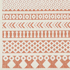 Jove Orange Outdoor Rug - Clearance - Ornate Home