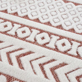 Jove Orange Outdoor Rug - Clearance - Ornate Home