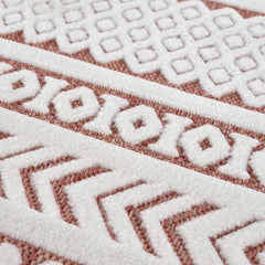 Jove Orange Outdoor Rug - Clearance - Ornate Home