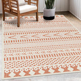 Jove Orange Outdoor Rug - Clearance - Ornate Home