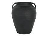 Jovi Black Terracotta Vase - Ornate Home