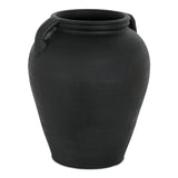 Jovi Black Terracotta Vase - Ornate Home