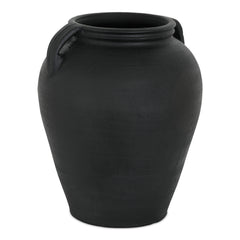 Jovi Black Terracotta Vase - Ornate Home