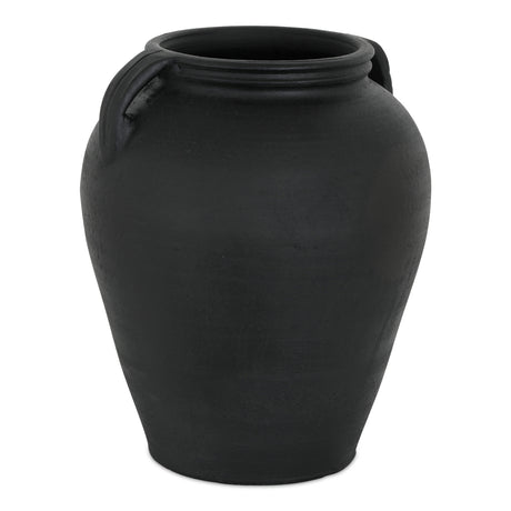 Jovi Black Terracotta Vase - Ornate Home