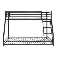 Jovie Black Metal Twin/Full Bunk Bed - Ornate Home