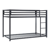 Jovie Black Metal Twin/Twin Bunk Bed - Ornate Home