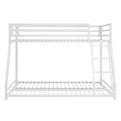 Jovie White Metal Twin/Full Bunk Bed - Ornate Home