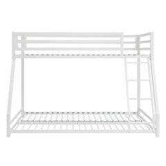 Jovie White Metal Twin/Full Bunk Bed - Ornate Home