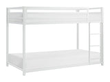 Jovie White Metal Twin/Twin Bunk Bed - Ornate Home