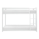 Jovie White Metal Twin/Twin Bunk Bed - Ornate Home