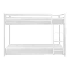 Jovie White Metal Twin/Twin Bunk Bed - Ornate Home