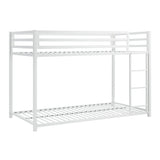 Jovie White Metal Twin/Twin Bunk Bed - Ornate Home