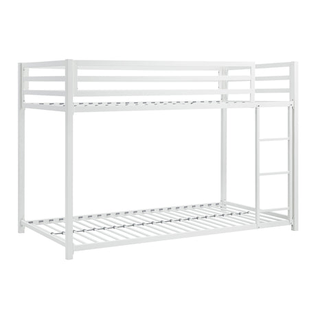Jovie White Metal Twin/Twin Bunk Bed - Ornate Home