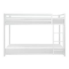 Jovie White Metal Twin/Twin Bunk Bed - Ornate Home