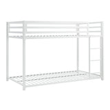 Jovie White Metal Twin/Twin Bunk Bed - Ornate Home