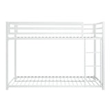 Jovie White Metal Twin/Twin Bunk Bed - Ornate Home