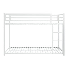 Jovie White Metal Twin/Twin Bunk Bed - Ornate Home