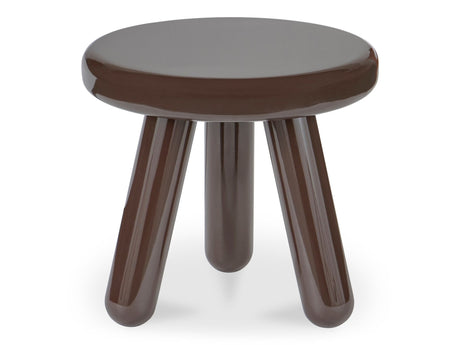 Joy Dark Brown Accent Table - Ornate Home