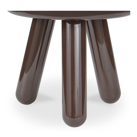 Joy Dark Brown Accent Table - Ornate Home