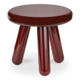 Joy Deep Red Accent Table - Ornate Home
