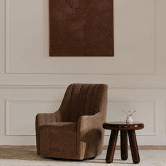 Joy Deep Red Accent Table - Ornate Home
